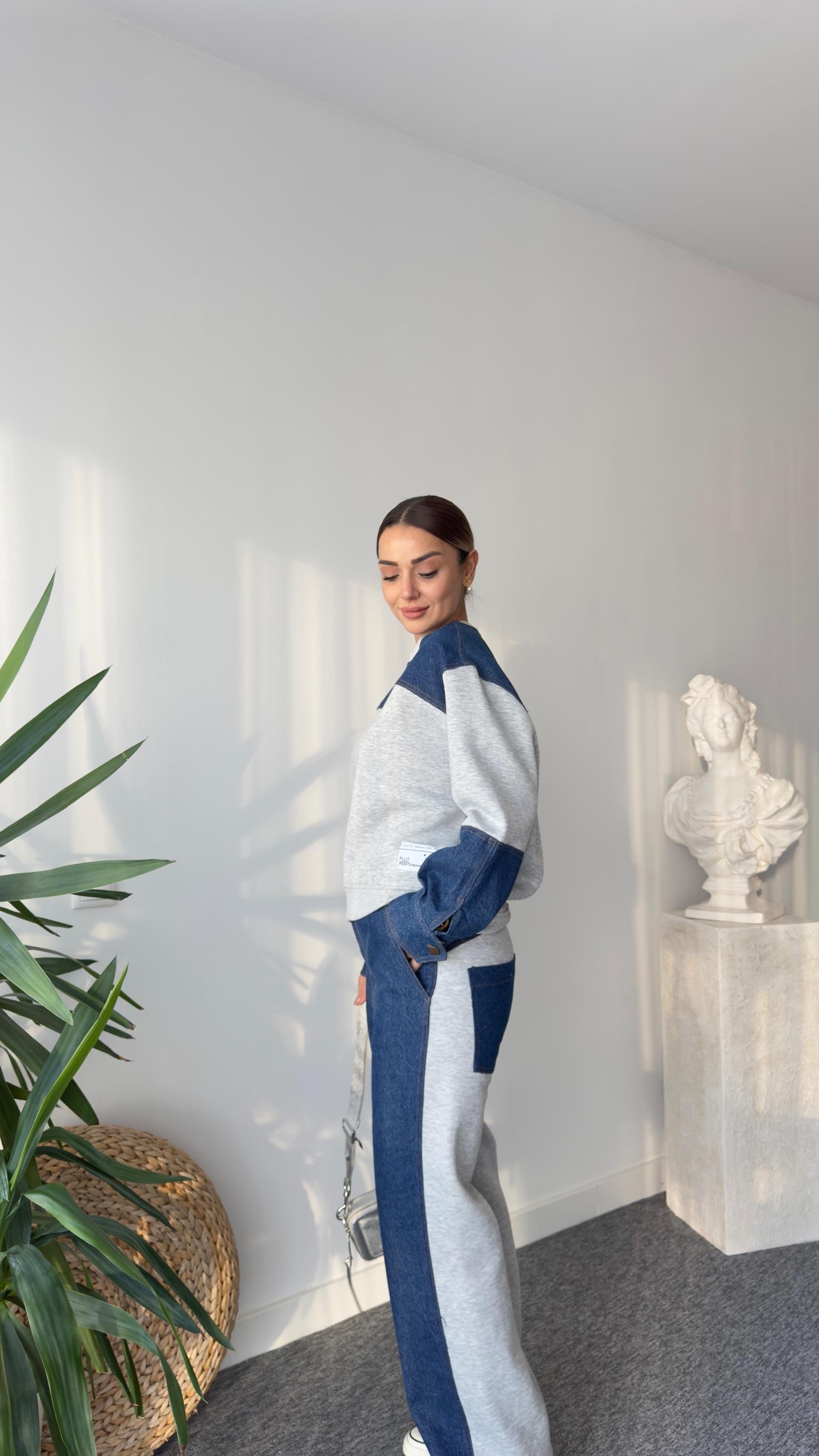 Benora Kot Garnili Sweat Takım