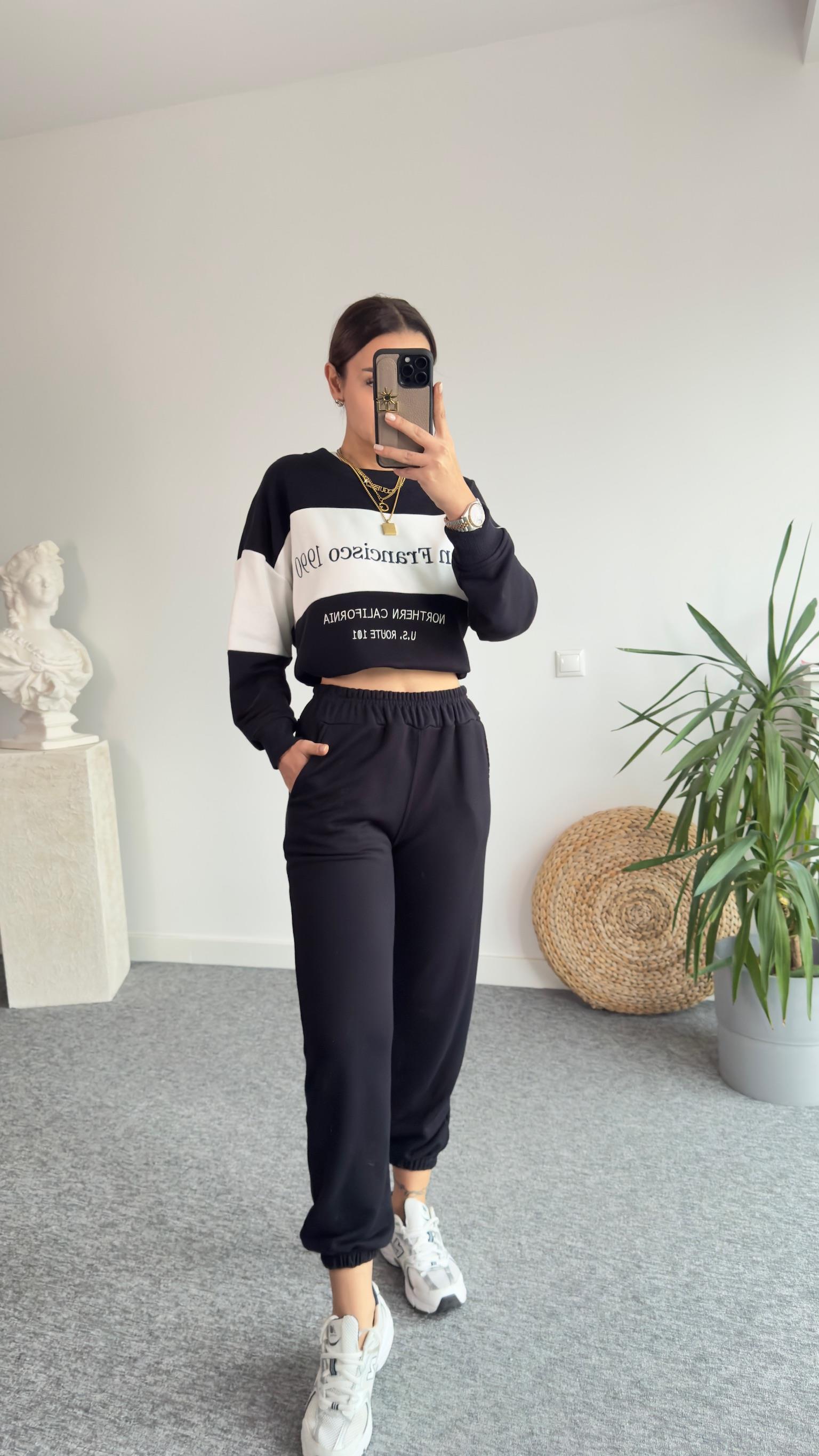 Zra Model Yazılı Eşofman Takımı
