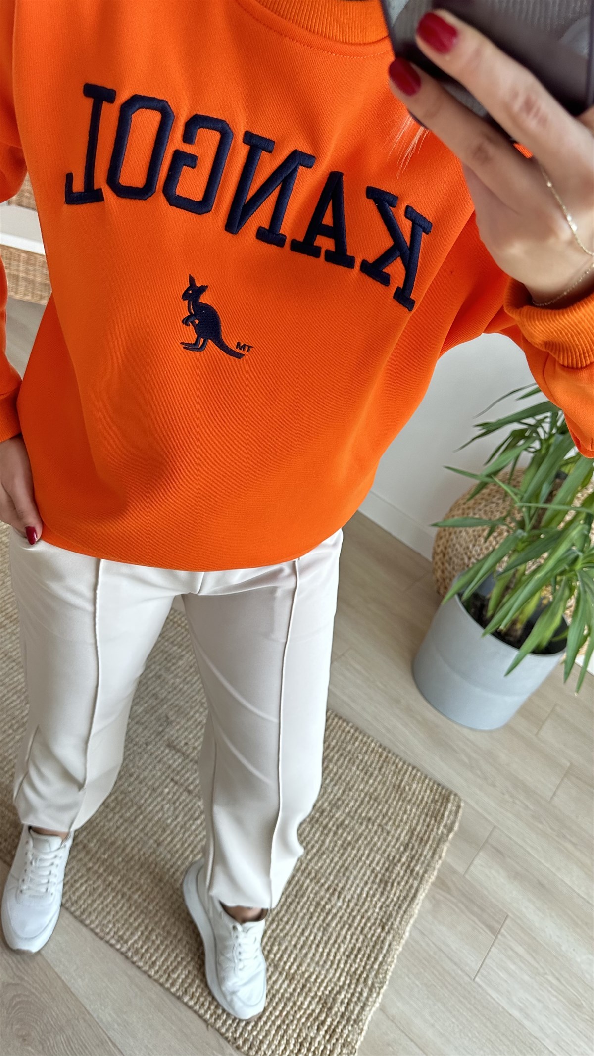 Kangol Turuncu Sweat