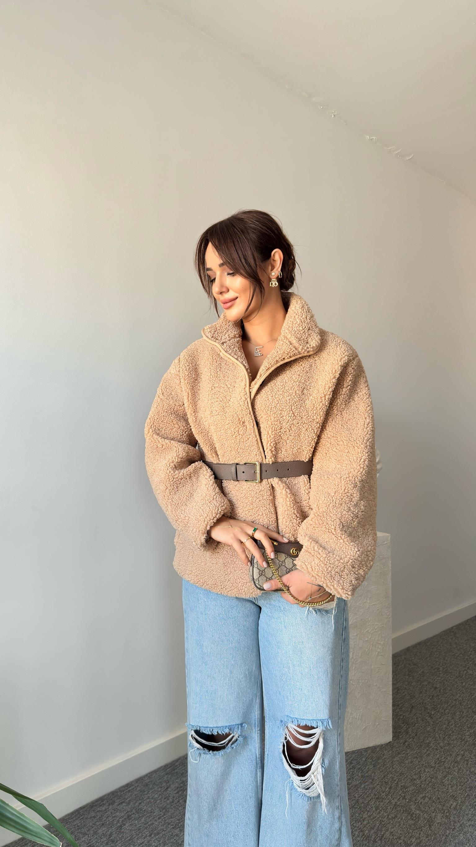 Camel Tianna Teddy Ceket