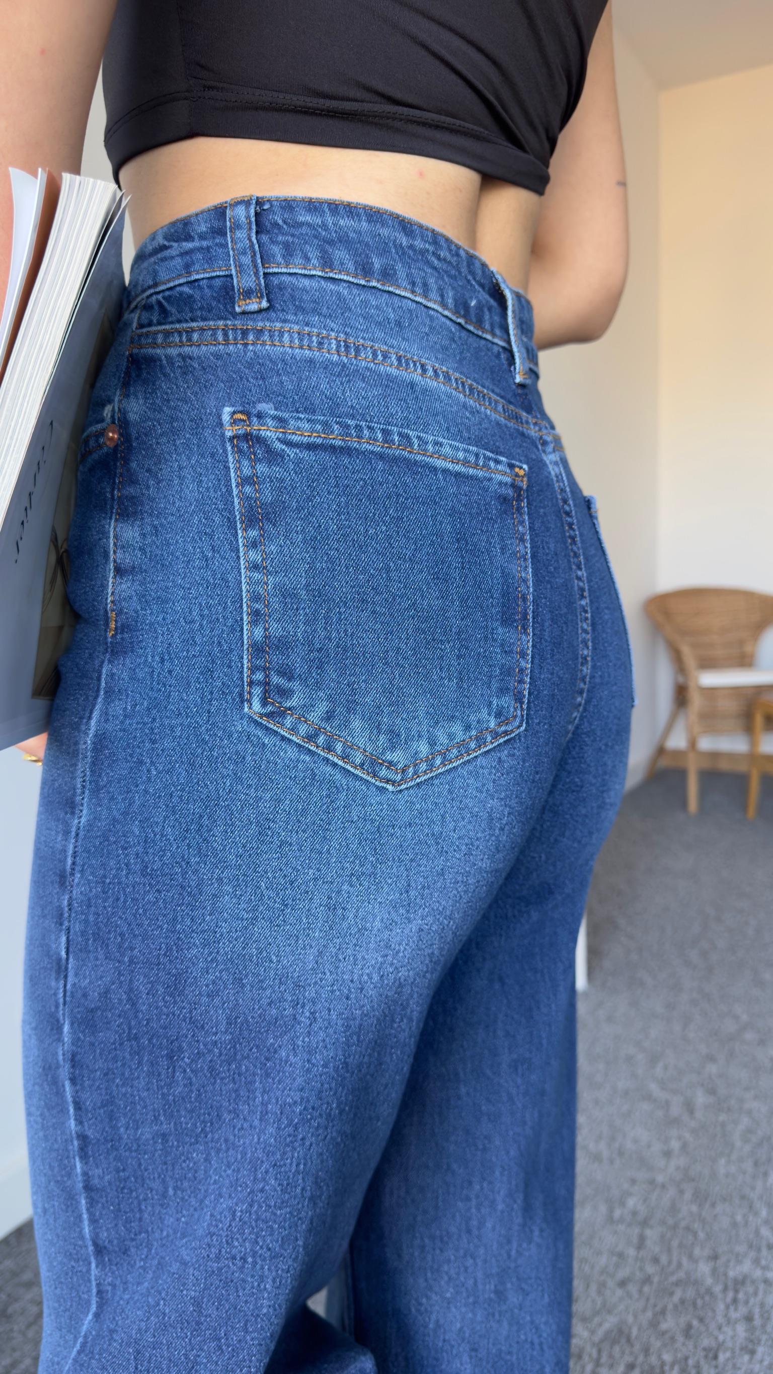 Orj Marka Lacivert Balon Jean