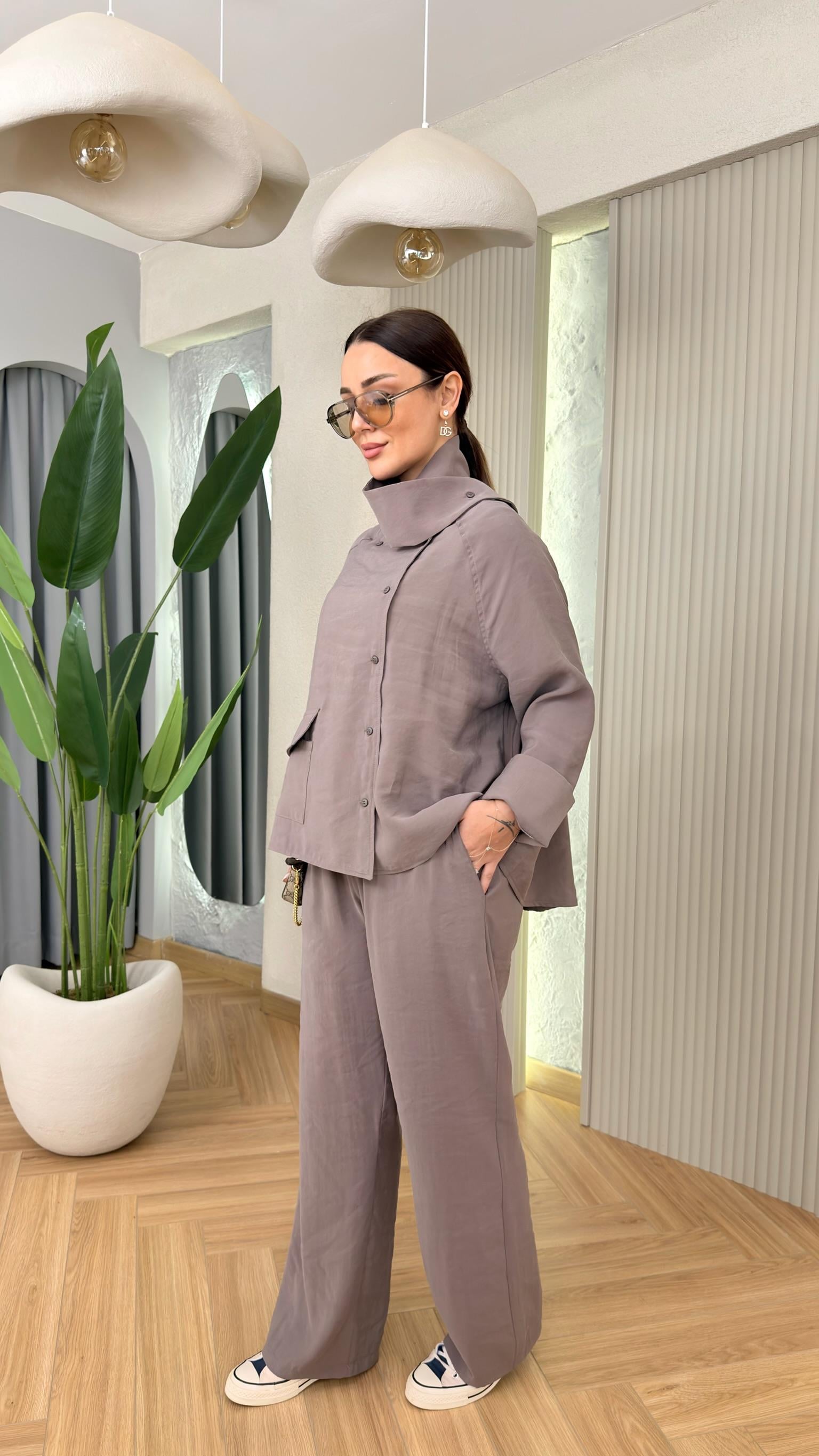 Vizon Fular Yaka Tensel Takım