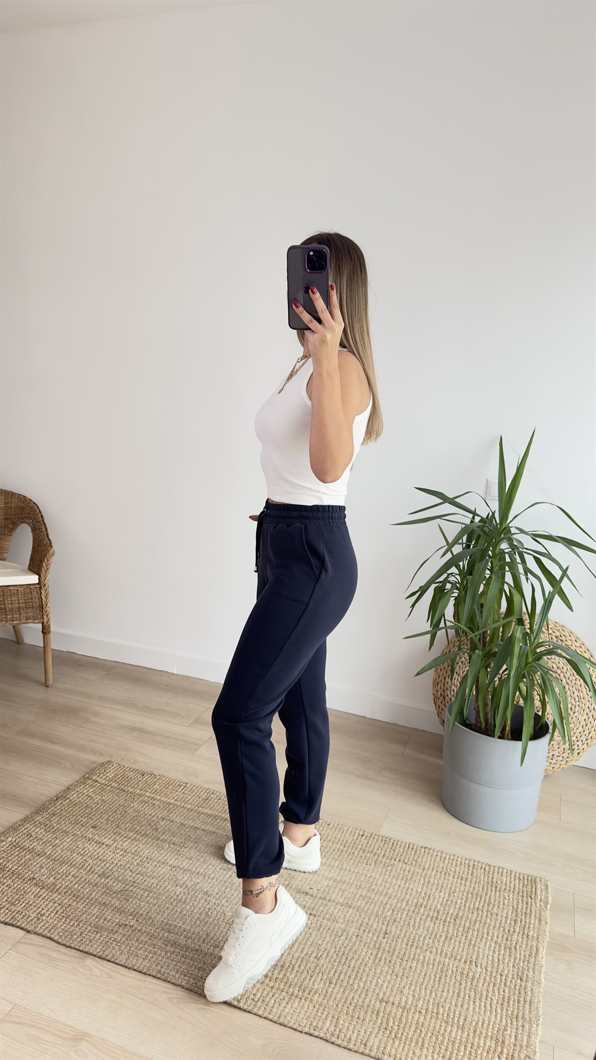 Paça Lastikli Modal Eşofman Altı
