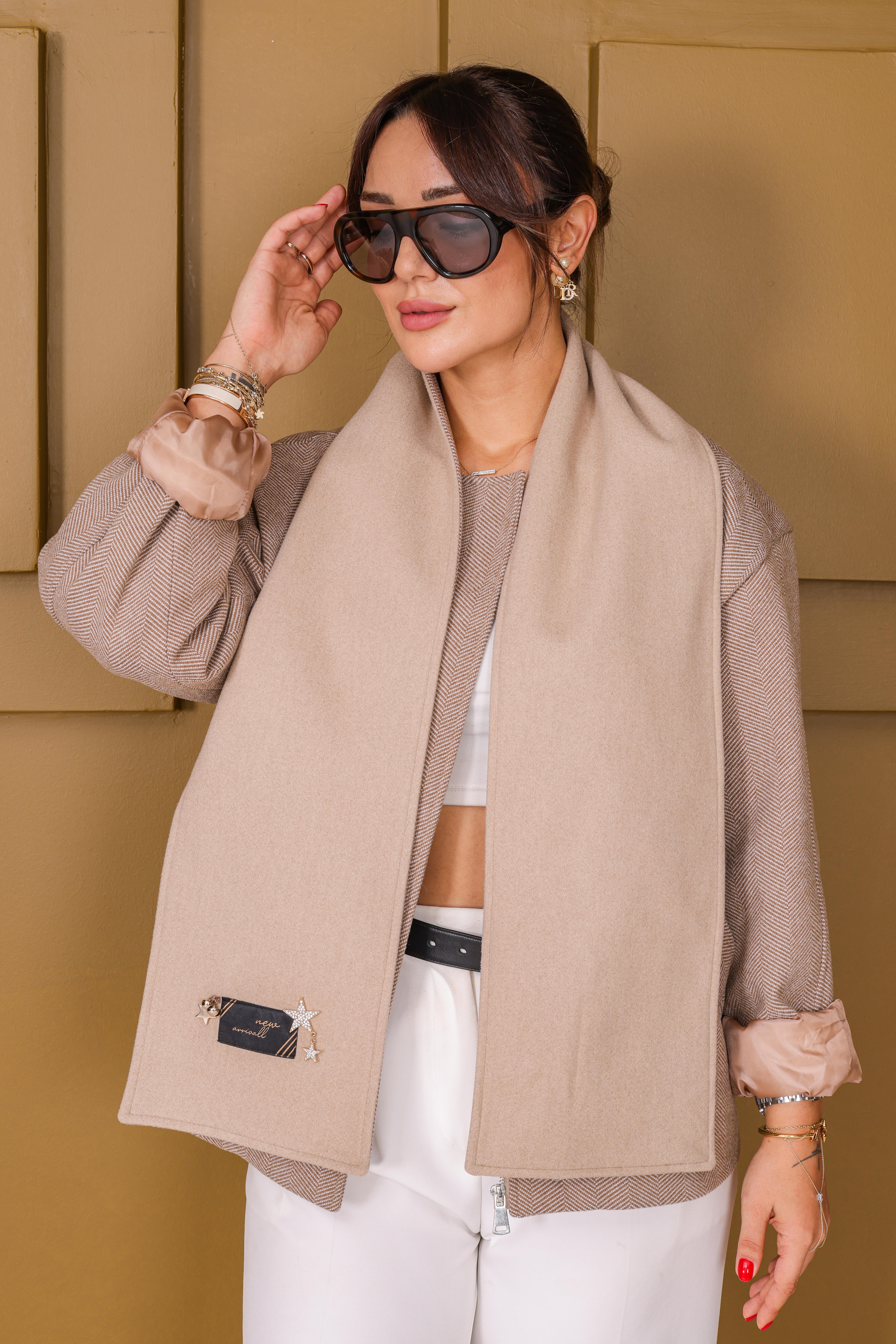 Bej Caster Çıkarılabilir Atkılı Tws Model Kaban