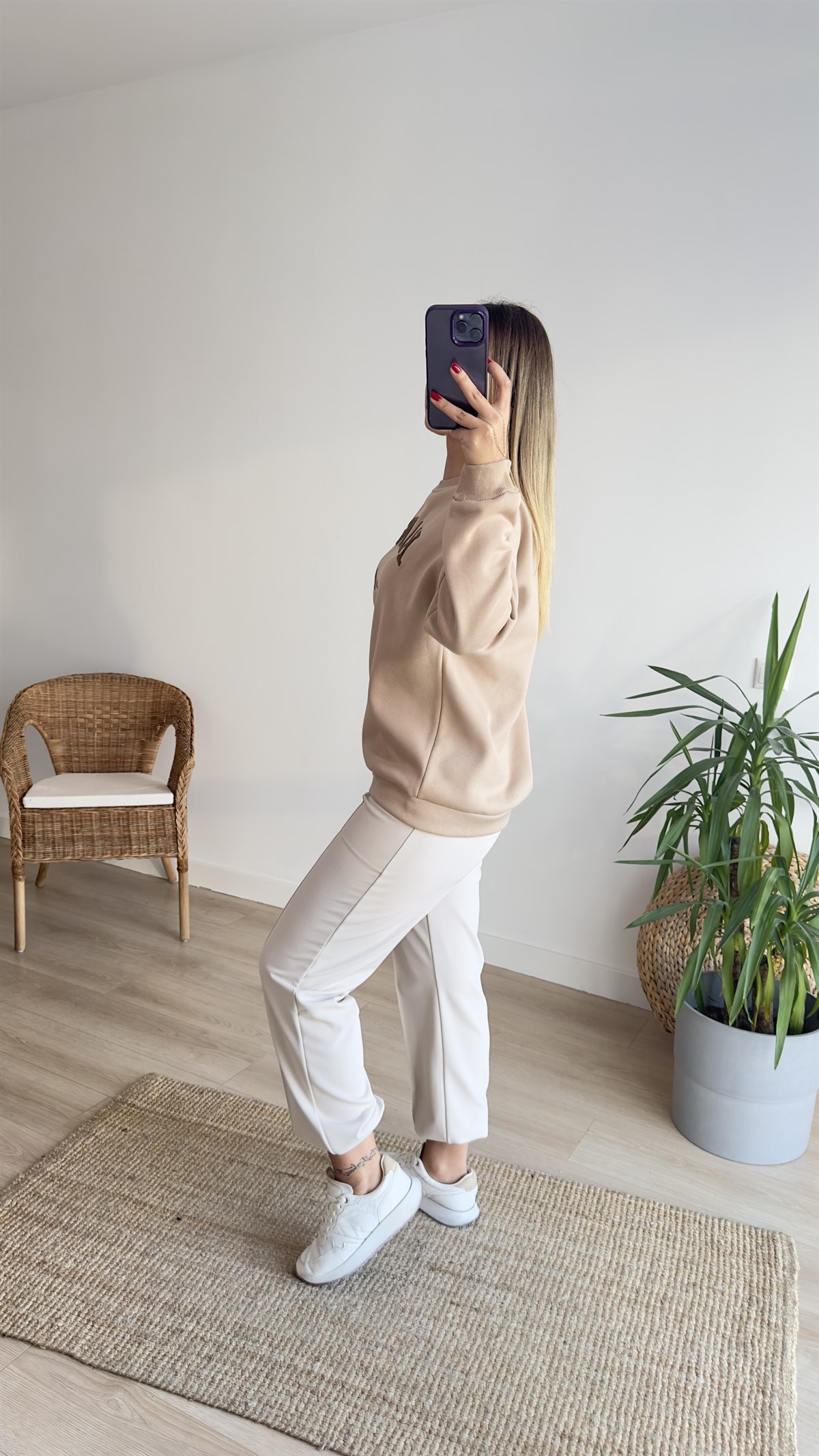 Kangol Bej Sweat