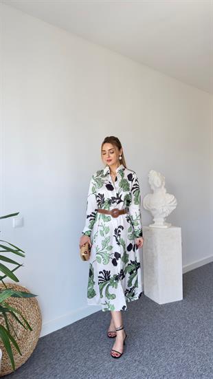 Siem Zra Model Kemerli Elbise