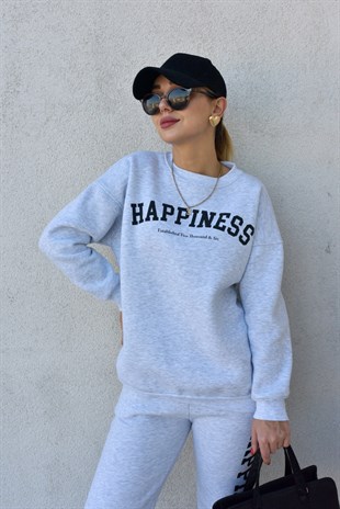 Şardonlu Gri Happıness Takım
