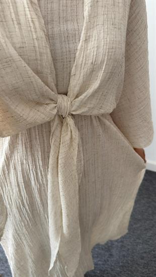 Merla Bej İkili Elbise Takım