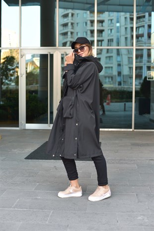 Tasarım Oversize Trenchcoat