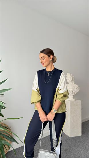 Coti Paraşüt Detaylı Laci Modal Sweat