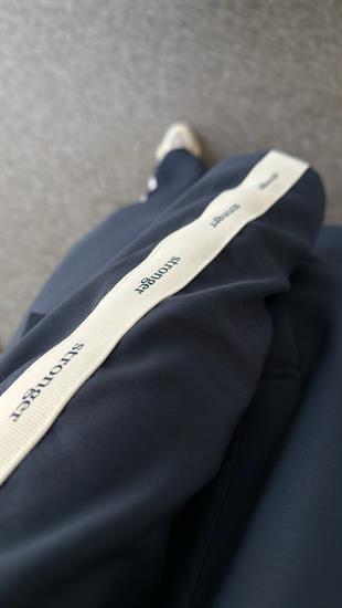 Lorde Şerit Detaylı Tensel Blazer Ceket