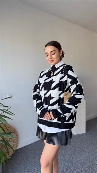 Mirna Kazayağı Desen Kazak