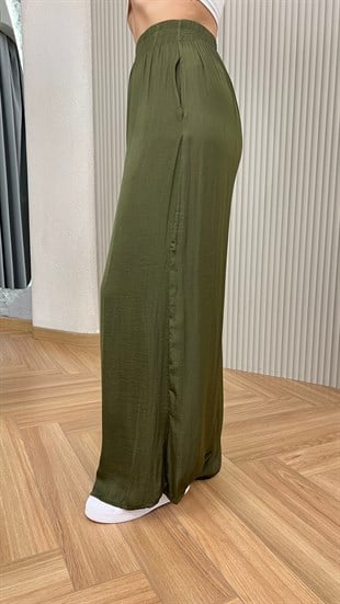 Yeşil Zra Model Tiril Pantolon
