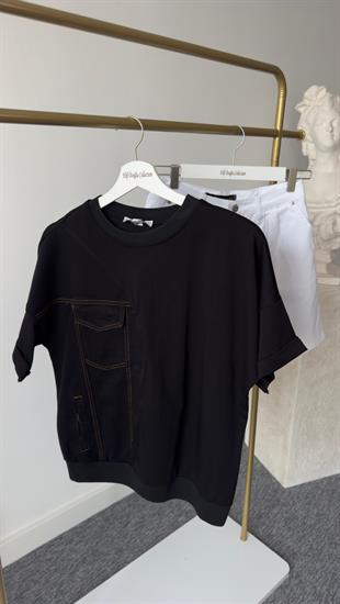 Kot Garni Siyah Tshirt