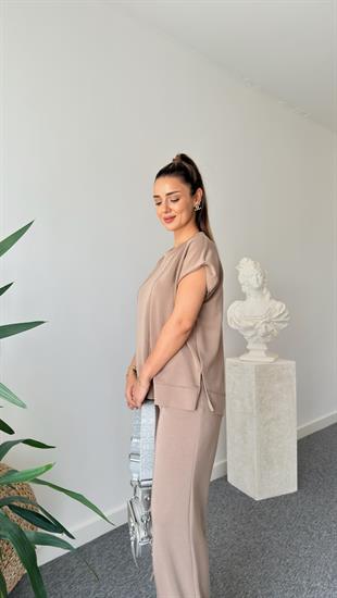 Vizon Waid Taş Detaylı Modal Takım