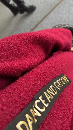 Arma Gold Detaylı Bordo Buklet Kaban