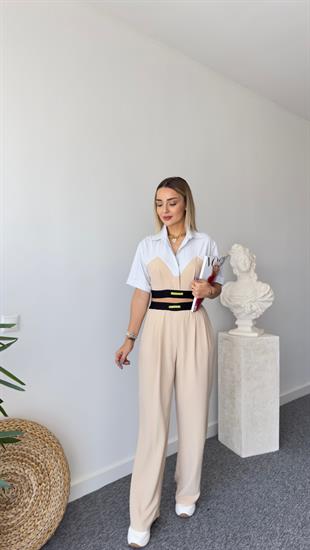 Ofil Garnili Etiket Detaylı Gömlek