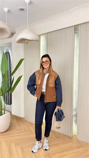 İç Renkli Astarlı Lüks Marka Model Ceket