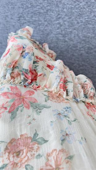 Palmin Fırfırlı Şifon Etekli Takım