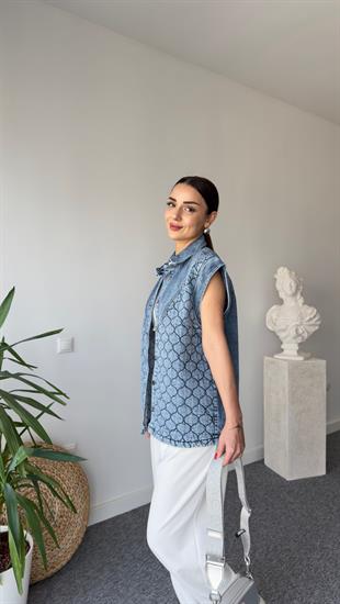 Marka Model Kapitone Kot Yelek