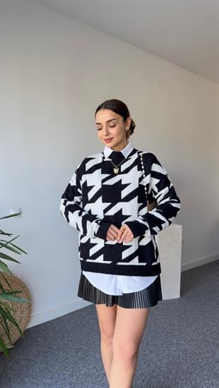 Mirna Kazayağı Desen Kazak