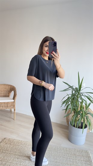 Dikişsiz Modal Kumaş Tshirt