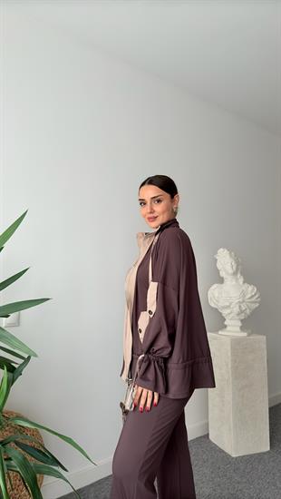 Kahve Brest Marka Model Premıum Takım