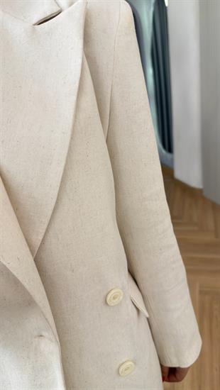 Prema Premium Natur Blazer Ceket