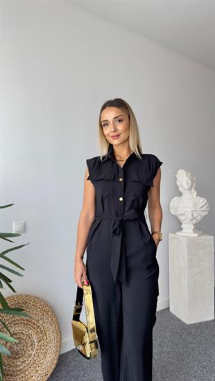 Enor Orj Marka Siyah Tulum 