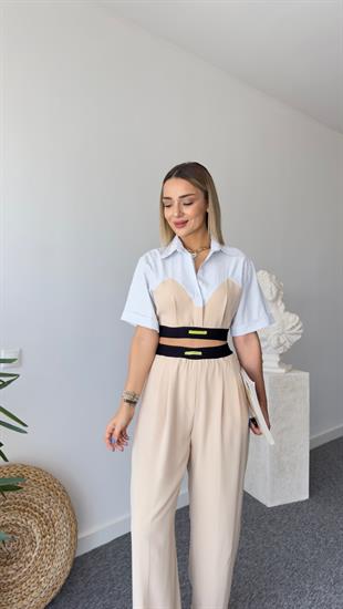 Ofil Garnili Etiket Detaylı Gömlek