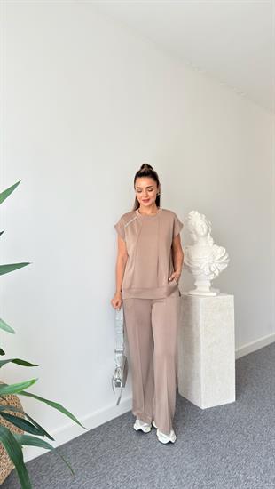 Vizon Waid Taş Detaylı Modal Takım