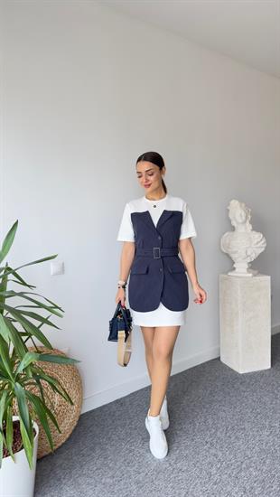 Tws Model Ceket Garnili Elbise 