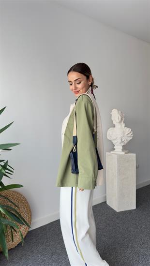 İpkyol Model Renk Geçişli Gömlek Ceket