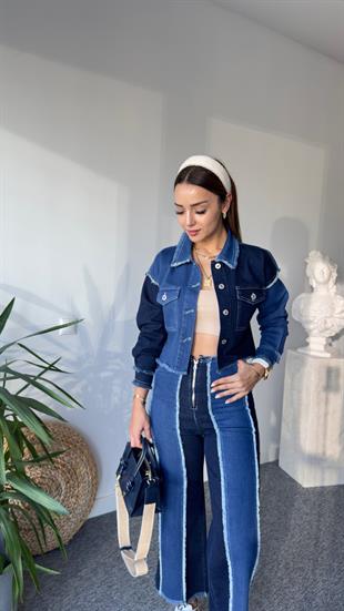 Parçalı Orj Model Jean Takım 