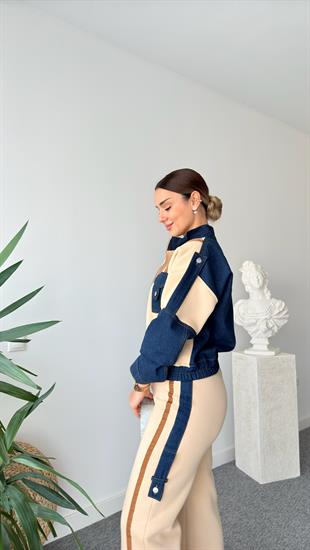 Camel Tero Kot Garnili Eşofman Takımı 