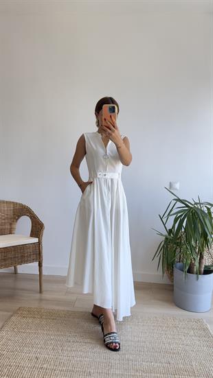 Sem Zra Model Asimetrik Premium Elbise