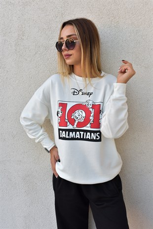 Beyaz Dalmatians Sweatshirt