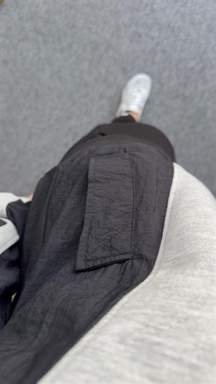 Orso Tws Model Kollar Paraşütlü Gri Sweatshirt