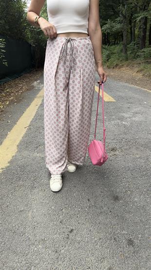 Marka Model Bağlama Detaylı Pantolon