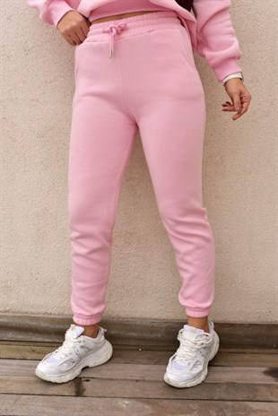 Şardonlu Pembe Basic Takım