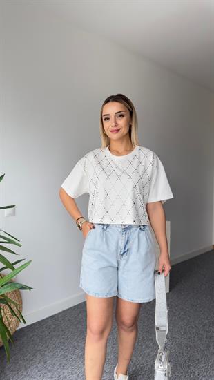 Perche Zımba Detaylı Tshirt