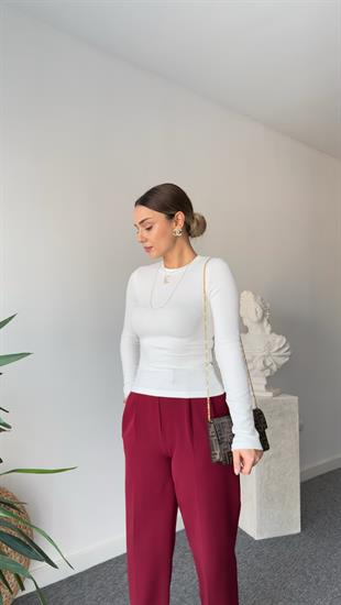 Beyaz Parmak Geçmeli Oys Soft Body