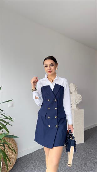 Mein Poplin Garnili Gabardin Elbise 