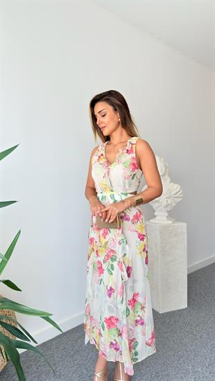 Mıyus Marka Model Çiçekli Elbise