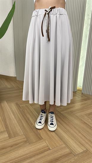 Bej Petter Premium Modal Etek