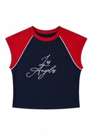 Manes Yazı Detaylı Tshirt