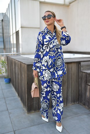 Zara Model Mavi Takım