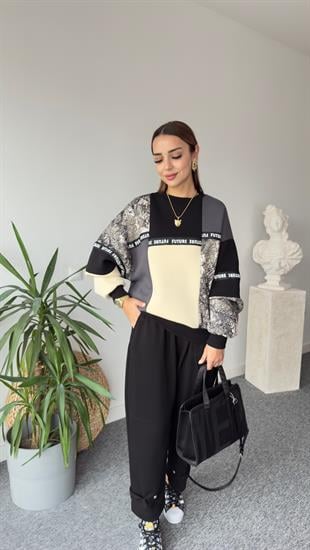 Future Patcworkh Tasarım Sweat