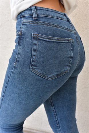 Kesik Paça Orjinal Marka Laci Jean