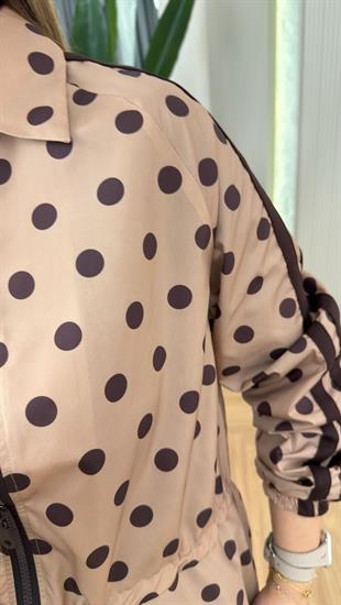 Jenny Puantiyeli Bel Büzgülü Mix Takım